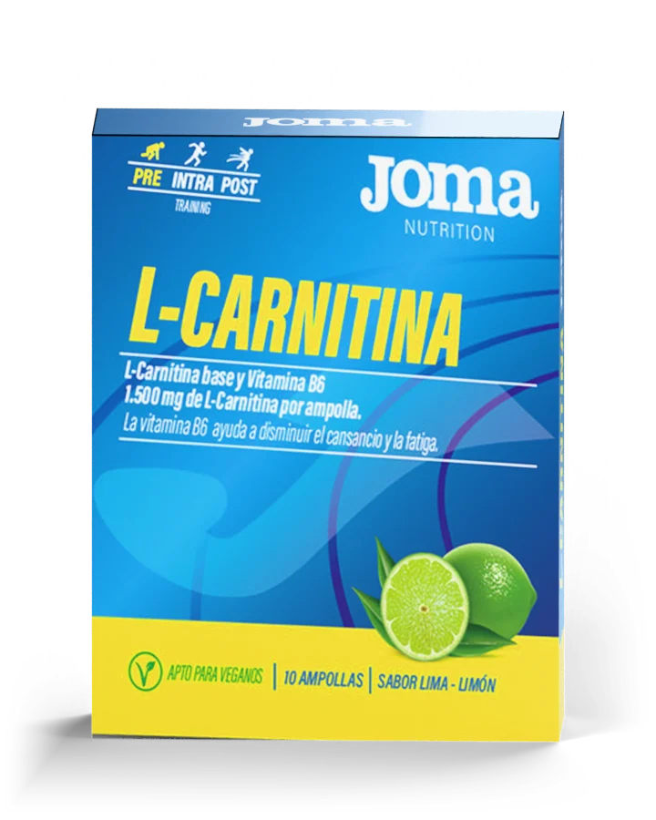 Envase de L-Carnitina visto de frente