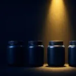 Etiqueta de creatina monohidrato JOMA con la lista de ingredientes visible